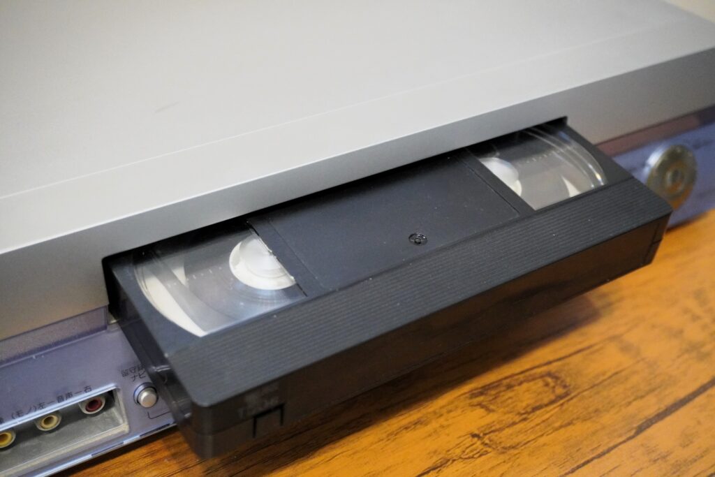 VHSビデオデッキ